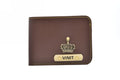 personalized-mens-wallet-brown-customized-best-gift-for-boyfriend-girlfriend.Personalized Men's Wallet - Brown.With a personalized touch, it has your name and charm on it with its attractive finish.The case with its sturdy build ensures protection of your money during traveling shenanigans! It carries your coins, money, cards etc. at one place. Material-vegan/synthetic leather.Classy wallet made with the top-notch quality vegan leather is the perfect touch to any office/formal attire.