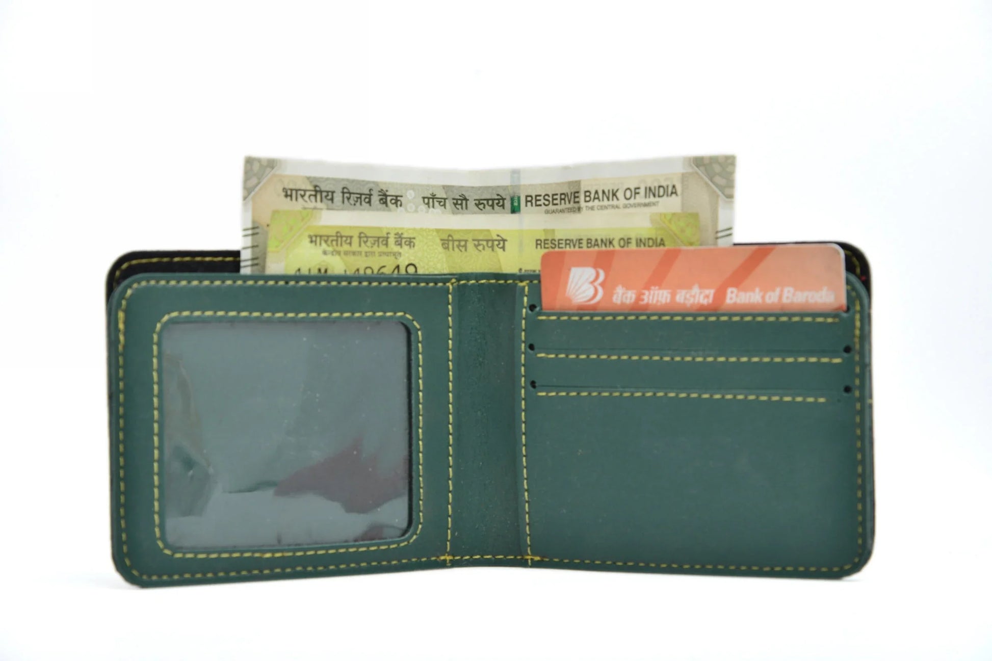 personalized-mens-wallet-olive-green-customized-best-gift-for-boyfriend-girlfriend.Personalized Men's Wallet - Olive Green. Fancy wallet made with the premium quality synthetic leather is the perfect touch to any office/formal attire. The option to customize it with your name and lucky charm makes it that much more special and unique. This is the best corporate gift! Always be trending and in fashion with our customized wallets. The Mens Wallet material is vegan/synthetic/faux/PU leather
