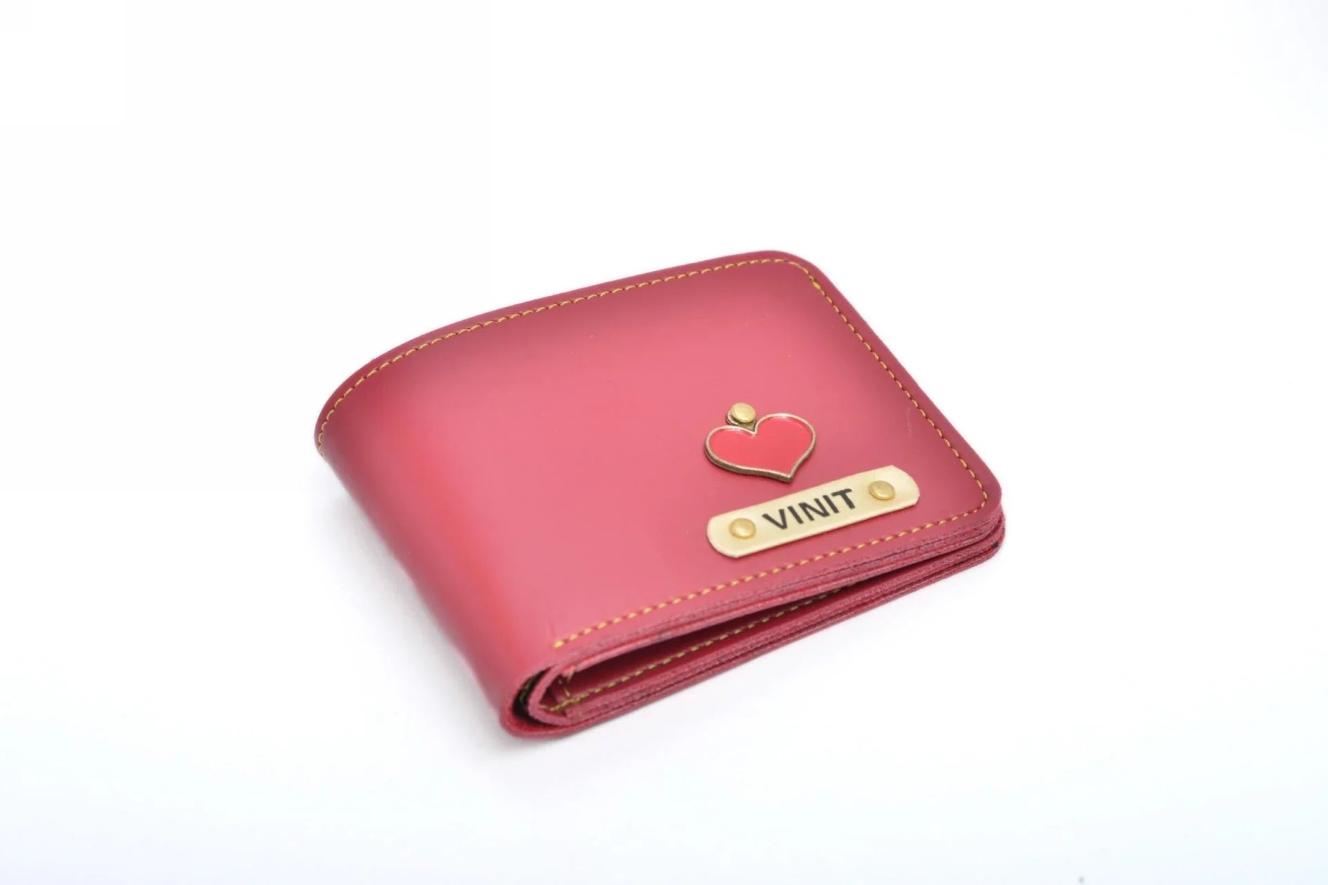 personalized-cb04-wine-customized-best-gift-for-boyfriend-girlfriend.Fancy wallet made with the best quality synthetic leather is the perfect touch to any office/formal outfit. The option to customize it with your name and lucky charm makes it that much more personal and unique. This is the best business gift! Always be trending and in style with our personalized wallets. The Mens Wallet material is vegan/synthetic/faux/PU leather