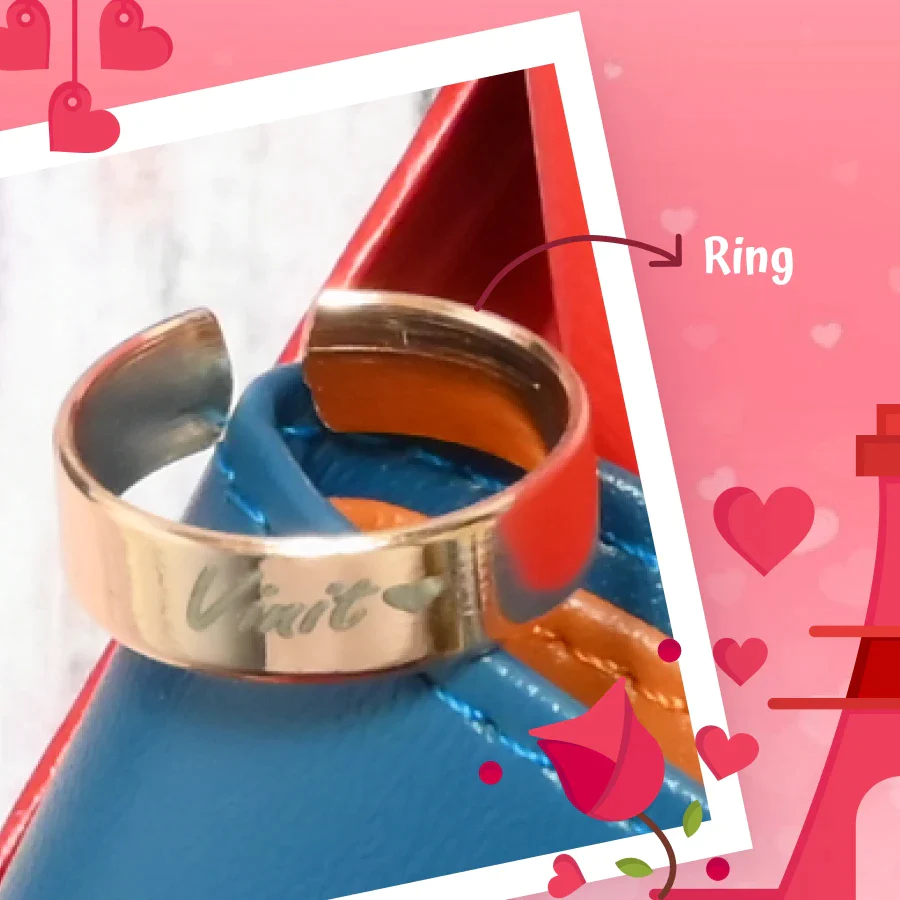 Grab your super-classy ring now, dedicated towards your secret love…