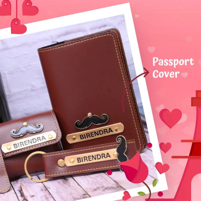 Make the most awesome personalized passport covers yours, from the best personalized gifting store in India. With preium quality and umatched materials, a 100% customer satisfaction is always guaranteed just at Your Gift Studio.