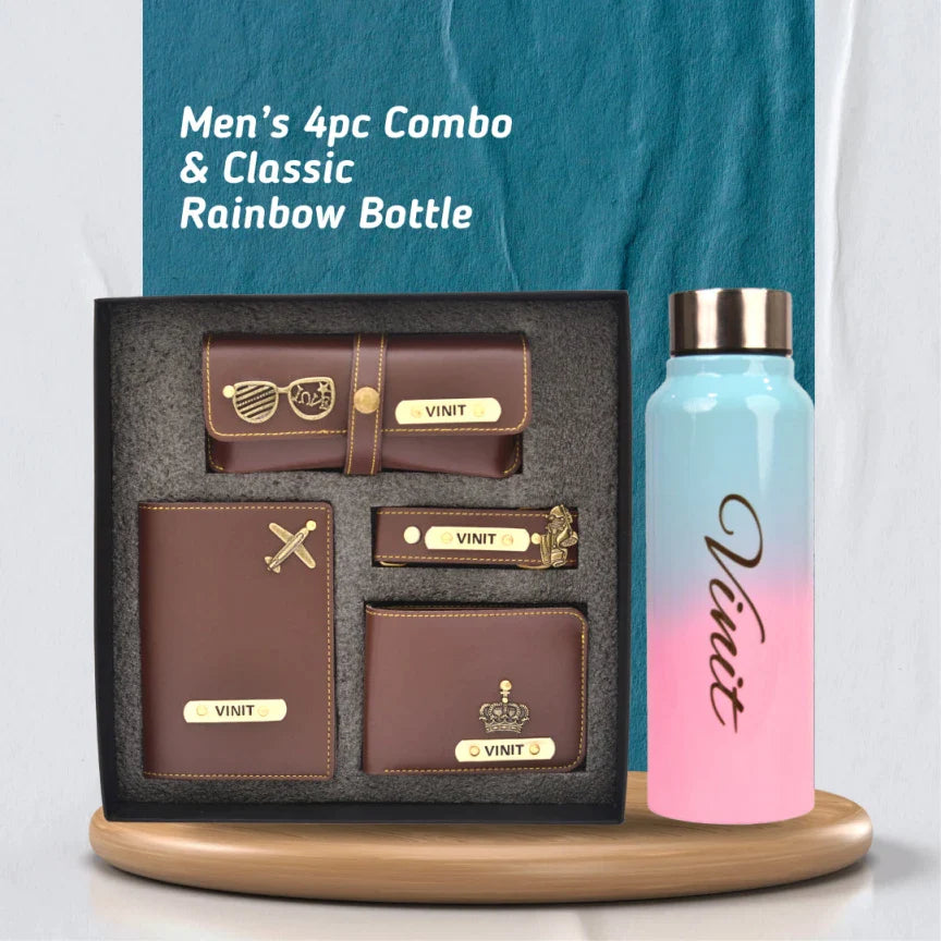 personalized vegan leather perfect combo for men's and boys