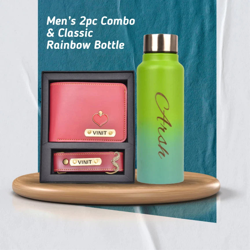 Personalized perfect water bottle combo for men's and boys
