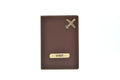 Get your name and favourite charm added to your favourite Premium Quality customized Faux Leather unisex Passport Cover!