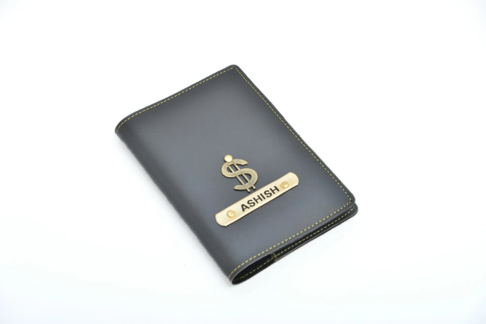 The durable finish of this personalized leather passport case keeps your passport clean, handy and away from any sort of stress and scratches!