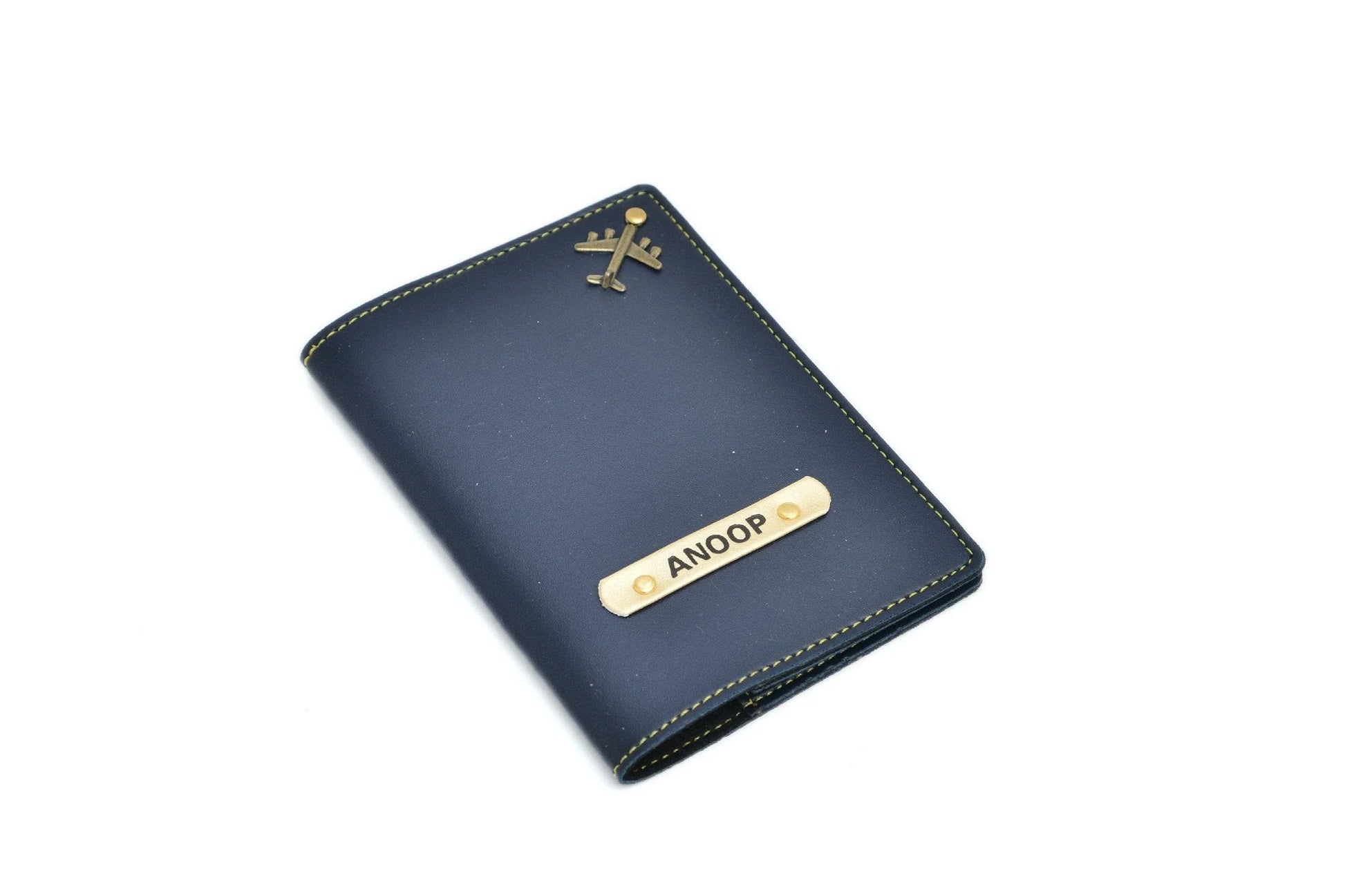 personalized-cb08-royal-blue-customized-best-gift-for-boyfriend-girlfriend.A must-have travel accessory for today's minimalist traveler who seeks both style and function. With a personalized touch, it has your name and charm on it with its attractive finish.The case with its sturdy build ensures protection of your passport during traveling shenanigans! It carries your passport, money, cards etc. at one place. Material-vegan/synthetic leather