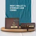 personalized men's 2 pcs wallet combo