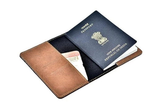 passport cover open look
