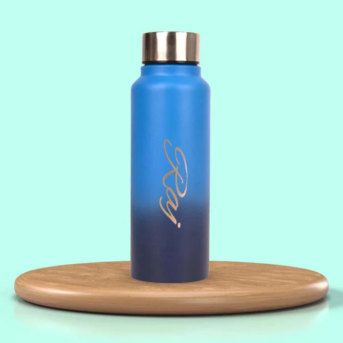 water bottle customized with name