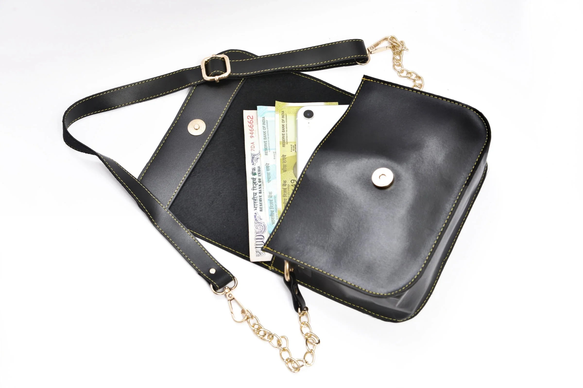 GTM Original RFID Lined Distressed Leather Concealed Carry Sling Bag –  Hiding Hilda, LLC