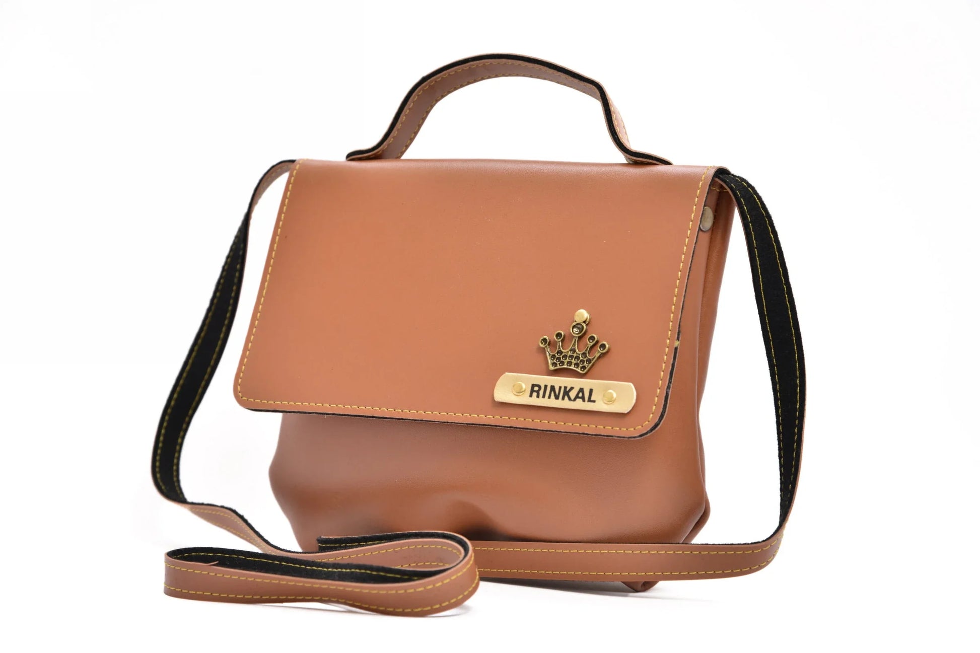 personalized-sling-bag-tan-customized-best-gift-for-boyfriend-girlfriend