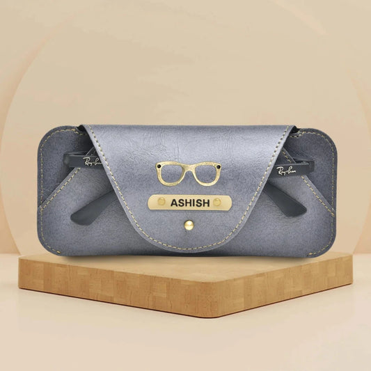 Personalize your eyewear storage with this elegant case.