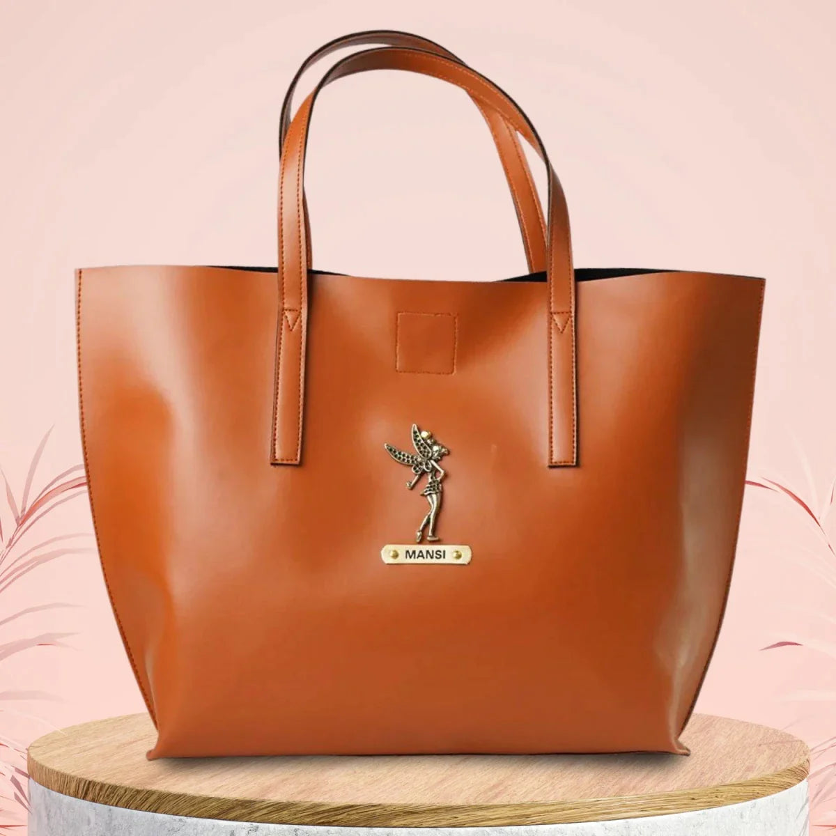 Buy Leather Tote Bags Women, Personalized Tote With Zipper Option, Monogram Tote  Bag Purse Handbag Carryall Bag, Gifts for Women Hides Online in India - Etsy