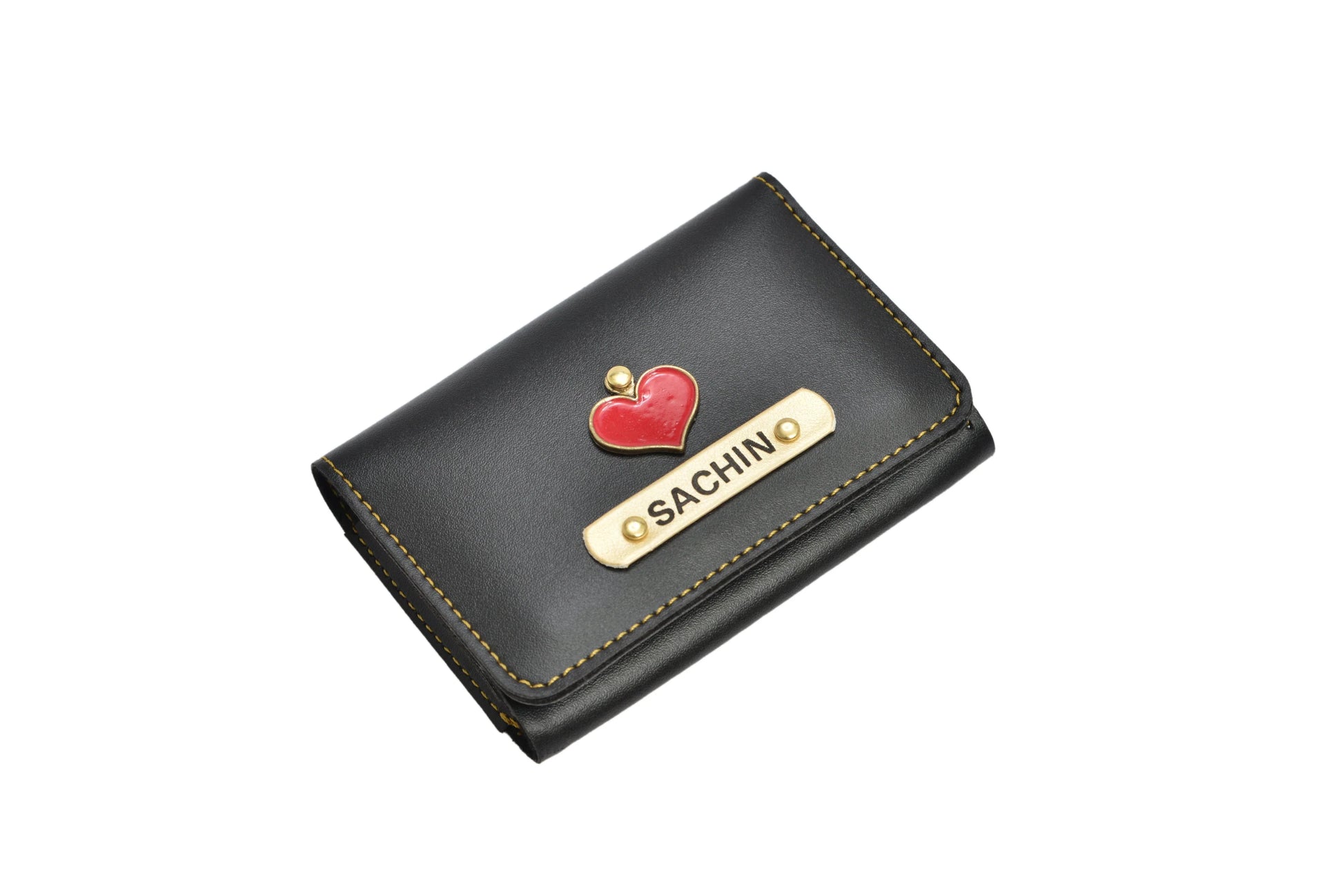 personalized-visiting-card-holder-faux-leather-black-customized-best-gift-for-boyfriend-girlfriend