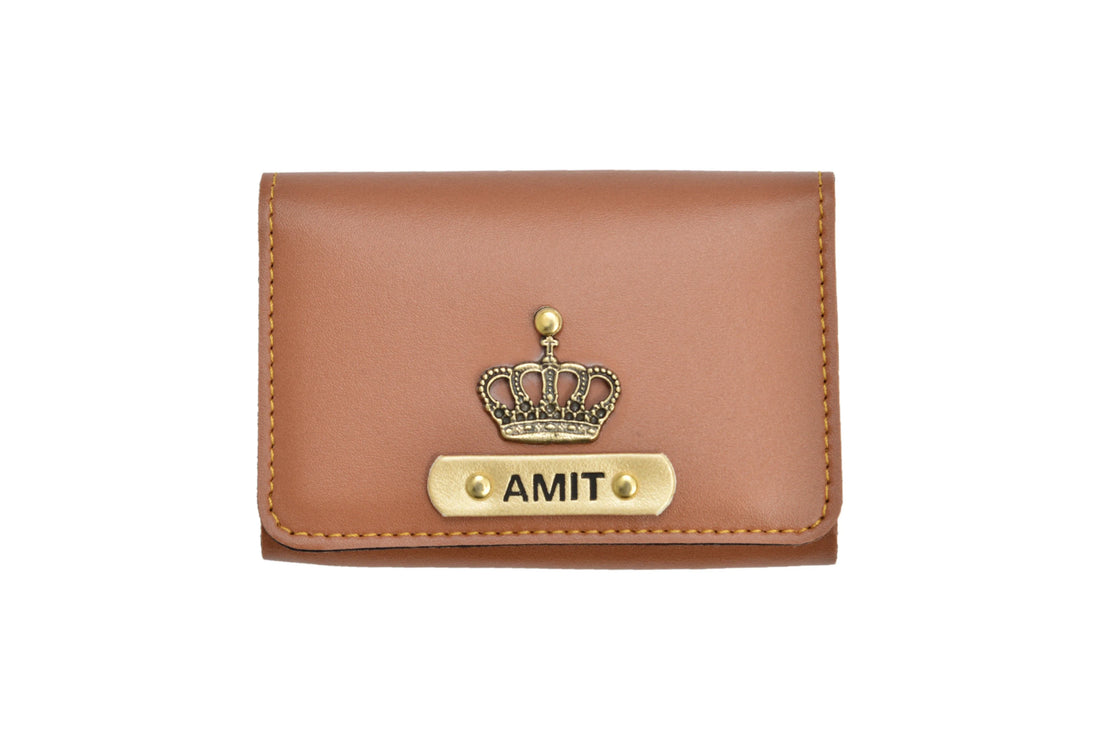 Stand out from the crowd with this unique and customized visiting card holder.