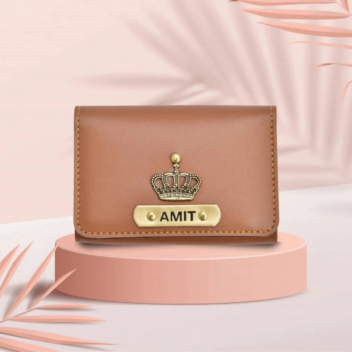 Stand out from the crowd with this unique and customized visiting card holder.