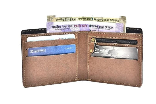 Personalized Men's wallet and water bottle combo