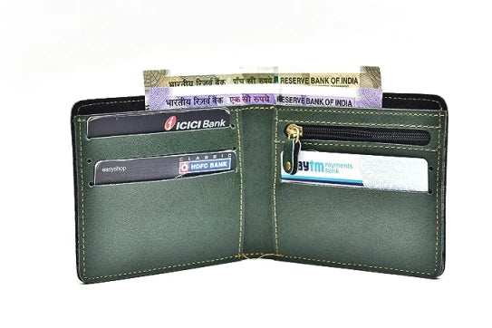 Personalized Men's wallet and water bottle combo